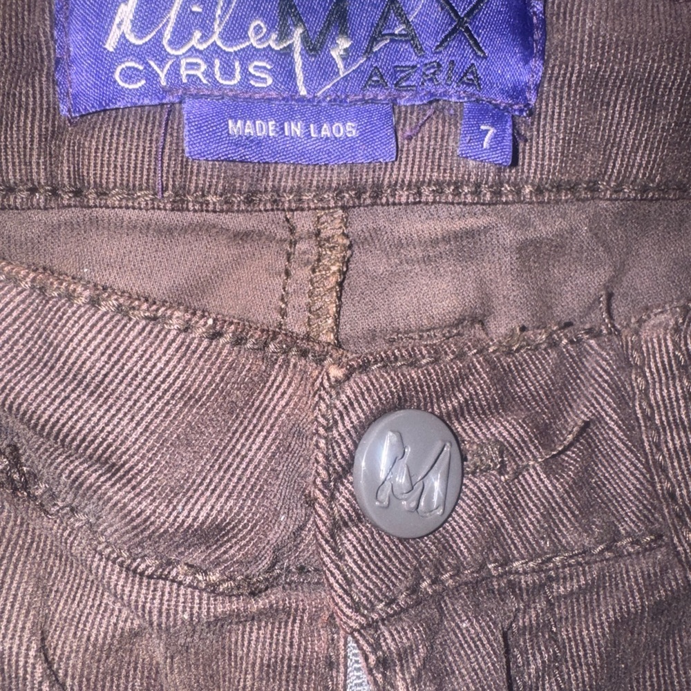 Miley Cyrus & Max Azria Chocolate Trousers